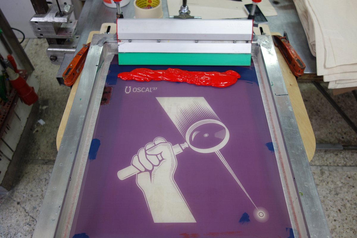 Screen printing process